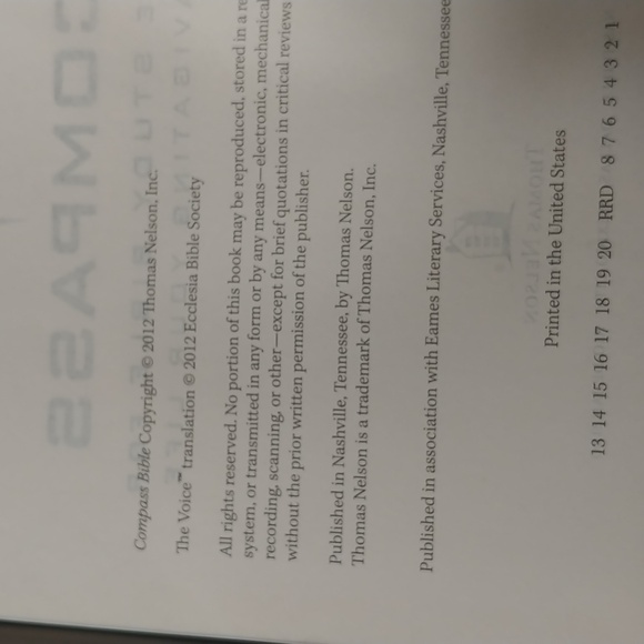 The Voice Compass Study Bible - Gray - Picture 6 of 15